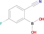 2-Cyano-5-fluorophenylboronic acid