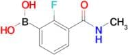 2-Fluoro-3-(methylcarbamoyl)phenylboronic acid