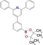 2,6-Diphenyl-4-(3-(4,4,5,5-tetramethyl-1,3,2-dioxaborolan-2-yl)phenyl)pyridine
