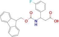 3-((((9H-Fluoren-9-yl)methoxy)carbonyl)amino)-3-(3-fluorophenyl)propanoic acid