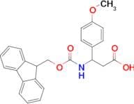 3-((((9H-Fluoren-9-yl)methoxy)carbonyl)amino)-3-(4-methoxyphenyl)propanoic acid