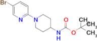 Tert-Butyl N-[1-(5-bromo-2-pyridyl)-4-piperidyl]carbamate