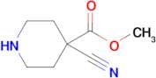 Methyl 4-cyanopiperidine-4-carboxylate