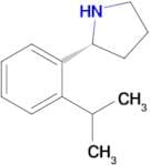 (2R)-2-(2-Isopropylphenyl)pyrrolidine