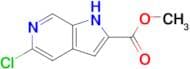 Methyl 5-chloro-1H-pyrrolo[2,3-c]pyridine-2-carboxylate