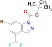 Tert-Butyl 6-bromo-4-(difluoromethyl)-1H-indazole-1-carboxylate