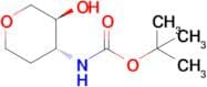 Tert-Butyl N-[(3S,4R)-3-hydroxytetrahydropyran-4-yl]carbamate