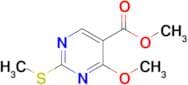 Methyl 4-methoxy-2-(methylthio)pyrimidine-5-carboxylate