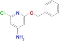 2-(Benzyloxy)-6-chloropyridin-4-amine