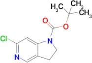 Tert-Butyl 6-chloro-2,3-dihydro-1H-pyrrolo[3,2-c]pyridine-1-carboxylate