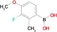 (3-Fluoro-4-methoxy-2-methylphenyl)boronic acid