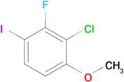 2-Chloro-3-fluoro-4-iodo-1-methoxybenzene