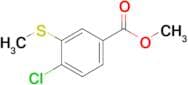 Methyl 4-chloro-3-(methylthio)benzoate