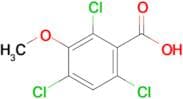 2,4,6-Trichloro-3-methoxybenzoic acid