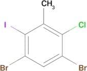 1,5-Dibromo-2-chloro-4-iodo-3-methylbenzene