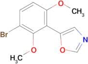 5-(3-Bromo-2,6-dimethoxyphenyl)oxazole