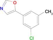 5-(3-Chloro-5-methylphenyl)oxazole