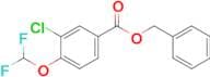 Benzyl 3-chloro-4-(difluoromethoxy)benzoate
