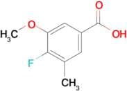 4-Fluoro-3-methoxy-5-methylbenzoic acid