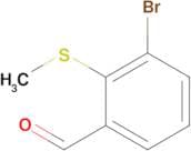 3-Bromo-2-(methylsulfanyl)benzaldehyde