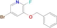 3-Benzyloxy-5-bromo-2-fluoropyridine