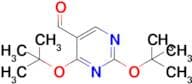 2,4-Di(tert-butoxy)pyrimidine-5-carboxaldehyde