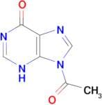 9-acetyl-6,9-dihydro-3H-purin-6-one