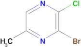 3-Bromo-2-chloro-5-methylpyrazine