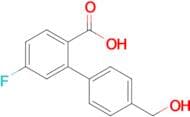4-Fluoro-2-(4-hydroxymethylphenyl)benzoic acid