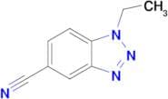 1-Ethyl-1,2,3-benzotriazole-5-carbonitrile