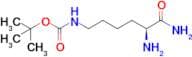 (S)-tert-Butyl (5,6-diamino-6-oxohexyl)carbamate
