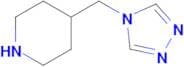 4-[(4h-1,2,4-triazol-4-yl)methyl]piperidine