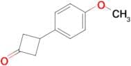 3-(4-Methoxyphenyl)cyclobutan-1-one