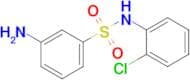 3-Amino-N-(2-chlorophenyl)benzene-1-sulfonamide