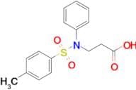 3-(N-Phenyl-4-methylbenzenesulfonamido)propanoic acid