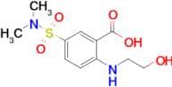 5-(Dimethylsulfamoyl)-2-[(2-hydroxyethyl)amino]benzoic acid