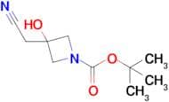 Tert-butyl 3-(cyanomethyl)-3-hydroxyazetidine-1-carboxylate
