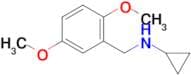 N-[(2,5-dimethoxyphenyl)methyl]cyclopropanamine