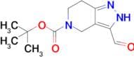 Tert-butyl 3-formyl-2H,4H,5H,6H,7H-pyrazolo[4,3-c]pyridine-5-carboxylate