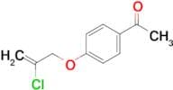 1-{4-[(2-chloroprop-2-en-1-yl)oxy]phenyl}ethan-1-one