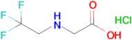2-[(2,2,2-trifluoroethyl)amino]acetic acid hydrochloride