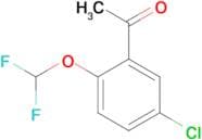 1-[5-chloro-2-(difluoromethoxy)phenyl]ethan-1-one