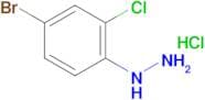 (4-Bromo-2-chlorophenyl)hydrazine hydrochloride