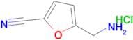 5-(Aminomethyl)furan-2-carbonitrile hydrochloride