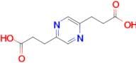 3,3'-(Pyrazine-2,5-diyl)dipropanoic acid