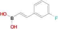 (E)-(3-Fluorostyryl)boronic acid