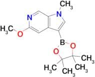 5-Methoxy-1-methyl-3-(4,4,5,5-tetramethyl-1,3,2-dioxaborolan-2-yl)-1H-pyrrolo[2,3-c]pyridine
