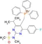 ((4-(4-Fluorophenyl)-6-isopropyl-2-(N-methylmethylsulfonamido)pyrimidin-5-yl)methyl)triphenylphosp…