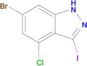 6-Bromo-4-chloro-3-iodo-1H-indazole