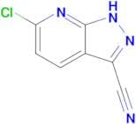 6-Chloro-1H-pyrazolo[3,4-b]pyridine-3-carbonitrile